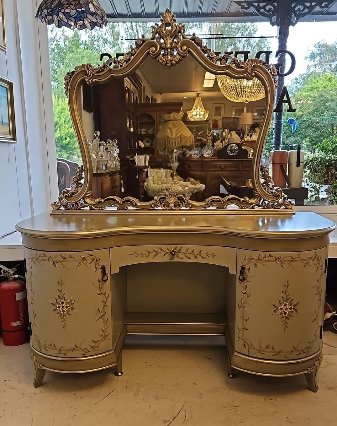 The main photo for French Paris designed reproduction dressing table